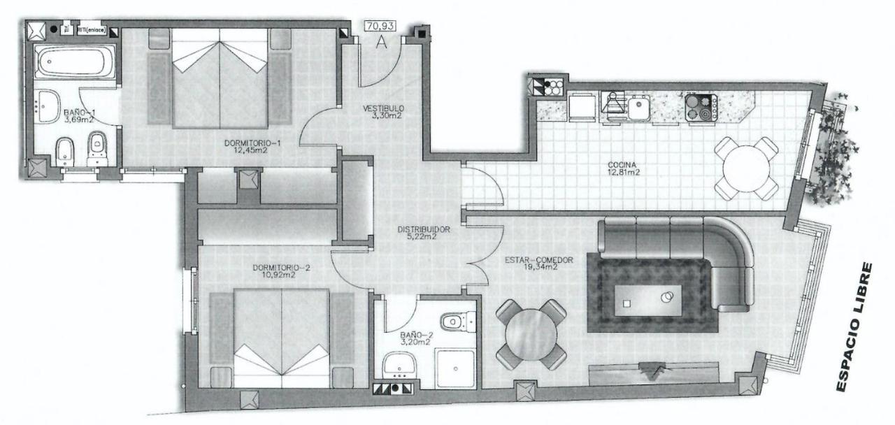 Apartamento De La Casona De Riomera โอเบียโด ภายนอก รูปภาพ